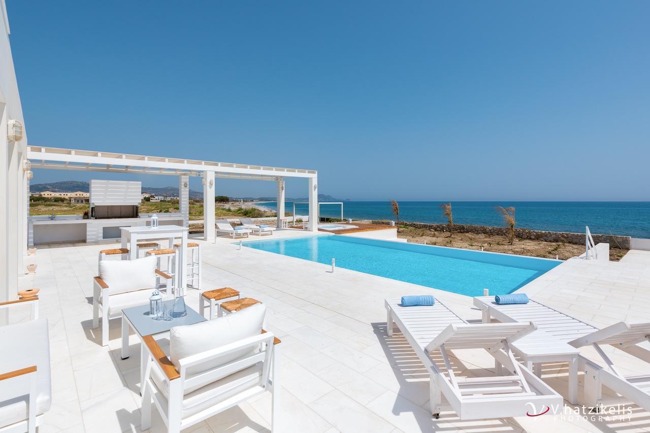Maria & Nada Beachfront Villas Kolymbia Exterior foto