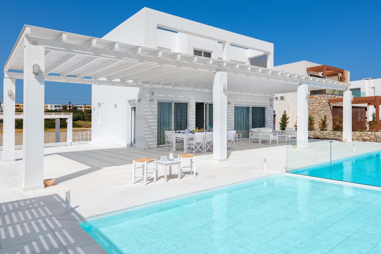 Maria & Nada Beachfront Villas Kolymbia Exterior foto