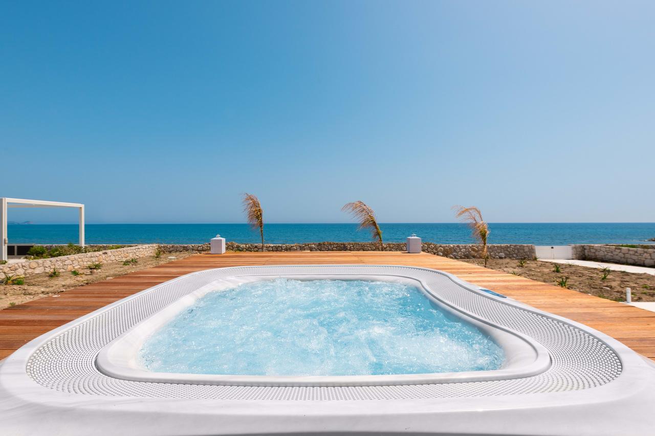 Maria & Nada Beachfront Villas Kolymbia Exterior foto