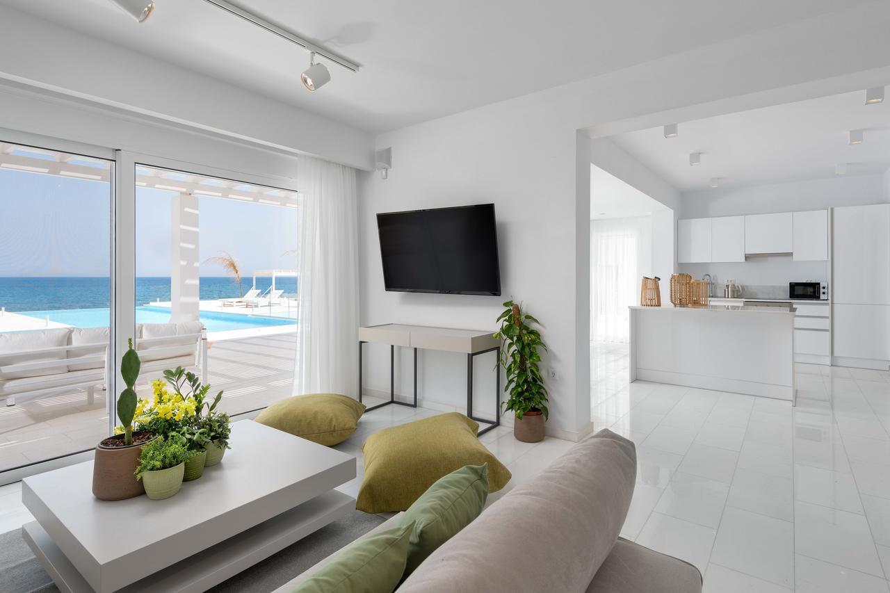 Maria & Nada Beachfront Villas Kolymbia Exterior foto