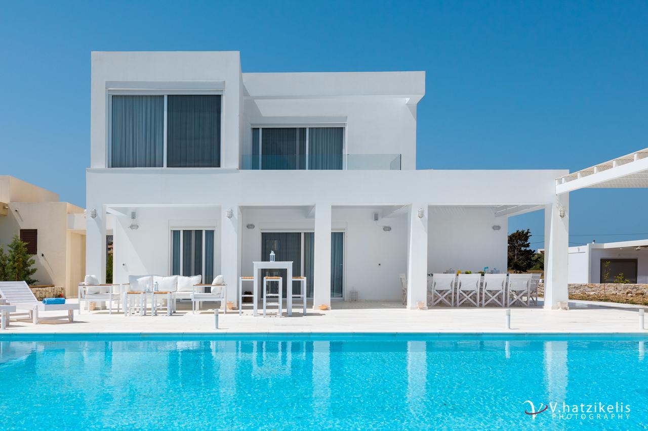 Maria & Nada Beachfront Villas Kolymbia Exterior foto
