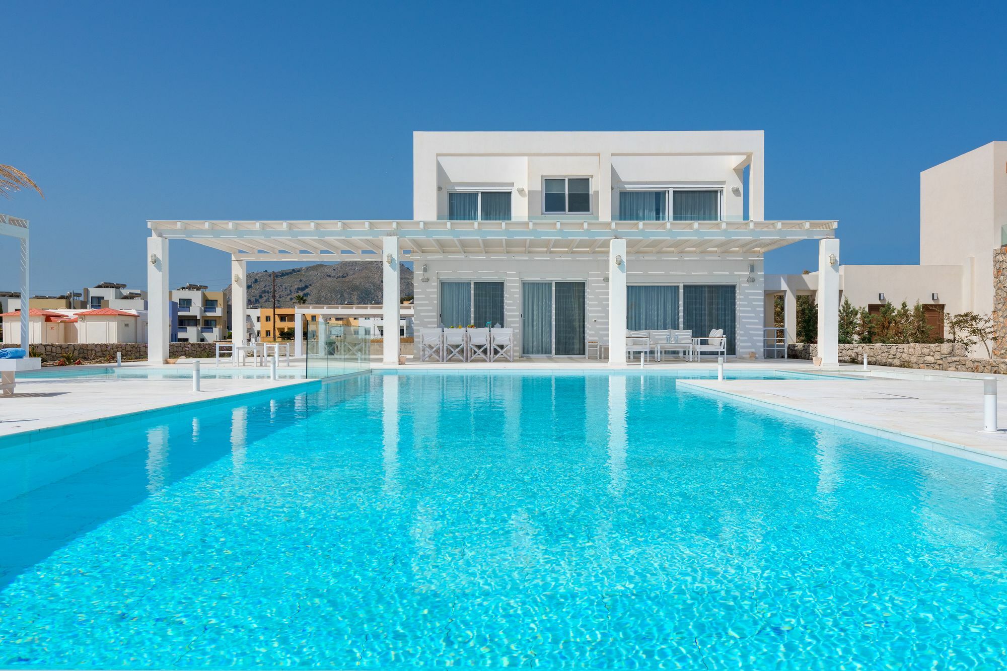 Maria & Nada Beachfront Villas Kolymbia Exterior foto